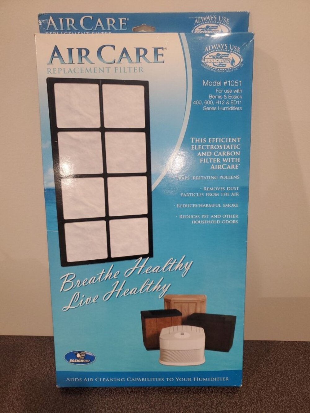AIRCARE 1051 2 Stage Air Filter System for Evaporative Humidifier